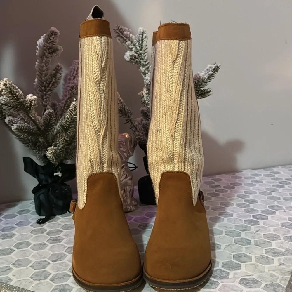 Reef autumn star boots 🥾 tan/cream